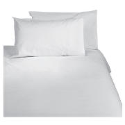 Unbranded Finest Waffle Super King Duvet Set, White