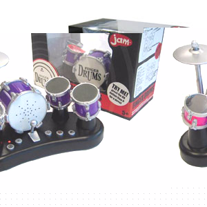 Ever fancied yourself as the next Phil Collins well the finger drum kit is a good place to start