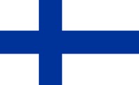 Unbranded Finland, Table Flags 15cm x 10cm (Pack of 10)