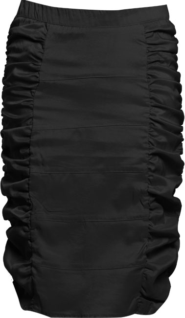 Unbranded Fio ruche zip skirt