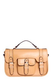 Unbranded Fiona Buckle and Stitch Detail Satchel