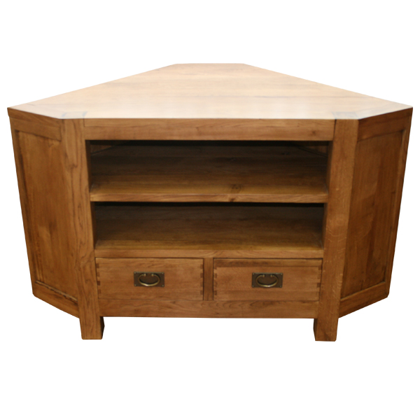 Unbranded Fiona Corner TV Unit with 2 Drawers