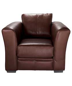 Fiora Leather Chair - Tan