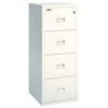 Fireproof 4 Drawer Filing Cabinet Platinum 22 Inch