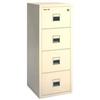 Fireproof 4 Drawer Filing Cabinet Platinum 25 Inch