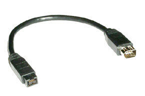 The LINDY FireWire 800 Adapter allows standard 6 Pin FireWire cables to be used with FireWire 800 po
