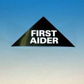 First Aider Triangular Vinyl Sticker