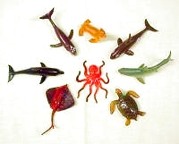 Fish and Sealife figure (7cm)