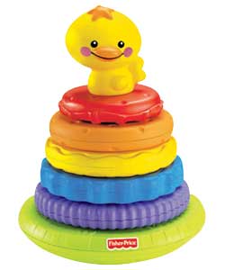 Unbranded Fisher-Price; Ducky Rattle Stacker