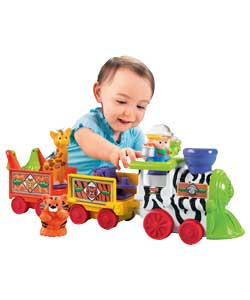 Unbranded Fisher-Price; Little People Musical Zoo Train