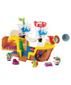 Unbranded Fisher-Price; Little People Pirate Ship