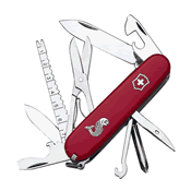 Fisherman Large Pocket Knife (91mm):   Large Blade  Small Blade  Can Opener and Small Screwdriver