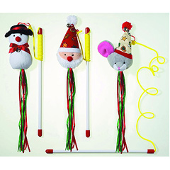 Cats love to play.  Chasing, leaping and pouncing provides beneficial exercise as well as mimicking 