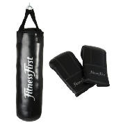 Unbranded Fitness First Mens Boxing Set