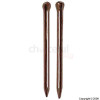 Unbranded Fix and Fasten 25mm Coppered Hardboard Pins Pack