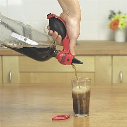 stops fizzy drinks from going flat