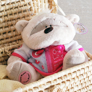 Unbranded Fizzy Moon One I Love Teddy Bear With Jacket