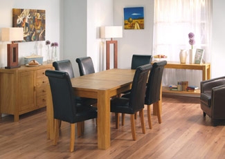 Unbranded FL Montreal Rectangular Dining Table 120cms and