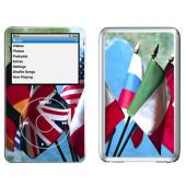 Flag Bouquet Lapjacks Skin For iPod Video