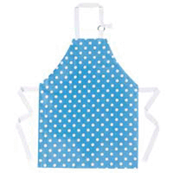 Unbranded Flamenco Childrens apron  PVC - Blue