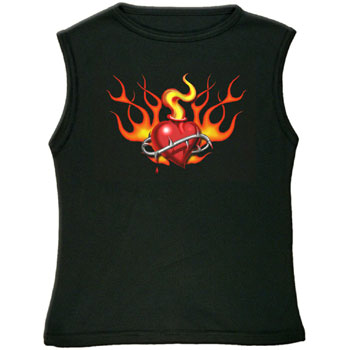 Flaming Heart T-Shirt
