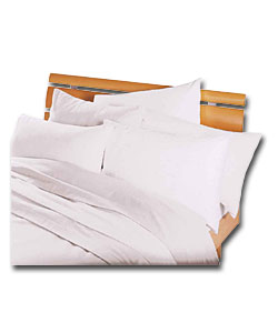 Flannelette Double Sheet Set Cream