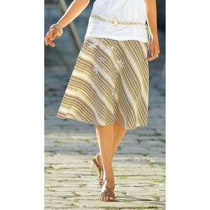 Unbranded Flared Crepe Skirt