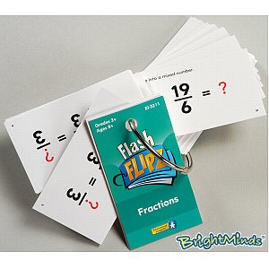 Unbranded Flash Flipz Card Fractions