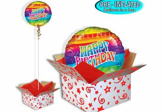 Unbranded Flashback Birthday Balloon in a Box