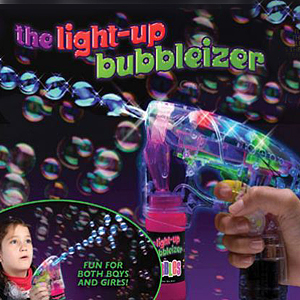 Unbranded Flashing Bubbleizer Bubble Gun