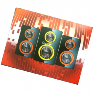 Unbranded Flashing LED T Shirt Patch - Speakers