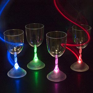 Unbranded Flashing Wine Glass