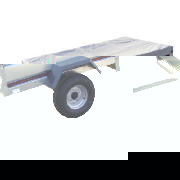 Unbranded Flat Cover for Erde 143 Trailer BP150