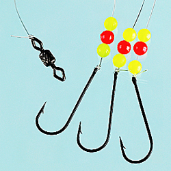 Unbranded Flat fish 3-down Rig - Size 2