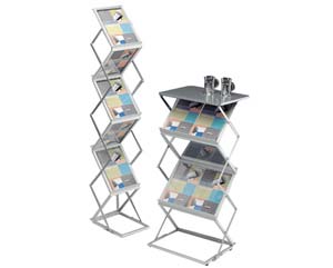 Unbranded Flat pack leaflet dispenser