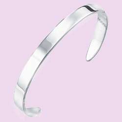 Flat Plain Tork Bangle
