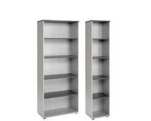 Unbranded Flatline grey tall bookcase