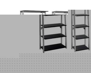 Unbranded Flatline grey tall shelving unit