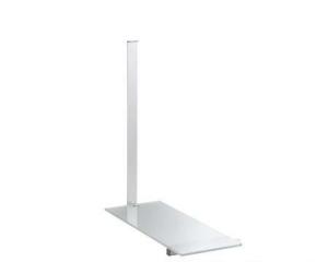 Unbranded Flatline white glass CPU stand