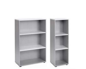 Unbranded Flatline white low bookcase