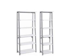 Unbranded Flatline white tall shelving unit