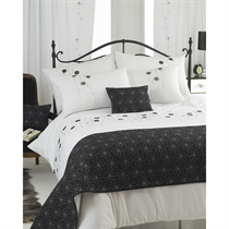 Unbranded Flavia Silver Quilt Cover Set King Size