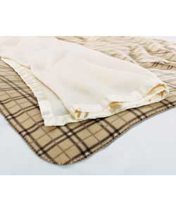 Fleece Throw - Cream