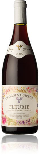 Unbranded Fleurie Flower Label 2007 Georges Duboeuf (75cl)
