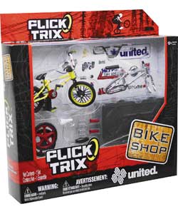 Unbranded Flick Trix Bike Shop Set