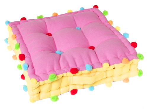 Floor Cushion - Dotty - Pink