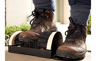 Doormats are fine for wiping damp feet, but they dont remove mud or caked-on dirt. Keep this boot brush by the back door or in the porch and you can clean your shoes thoroughly without even needing to stoop. The base brush cleans the soles of your s