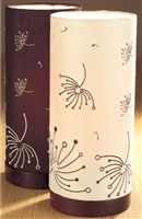 Floral Embroidered Table Lamp