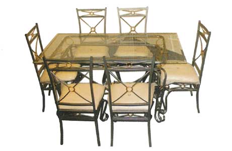 Florida 6 Dining Set
