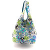 Unbranded Flower Child Cube Handbag - Turquoise
